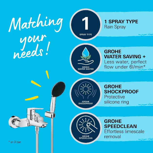Grohe - QuickFix Start - Kádtöltő csaptelep - 25283002 – 11. kép