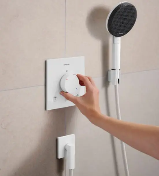 Hansgrohe - Ecostat Comfort E - Kádtöltő csaptelep - 33711700 – 3. kép