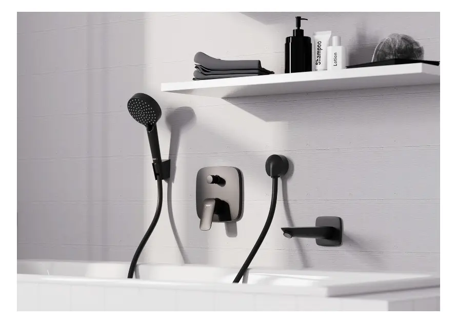 Hansgrohe - Logis - Kádtöltő csaptelep - 71407670 – 3. kép