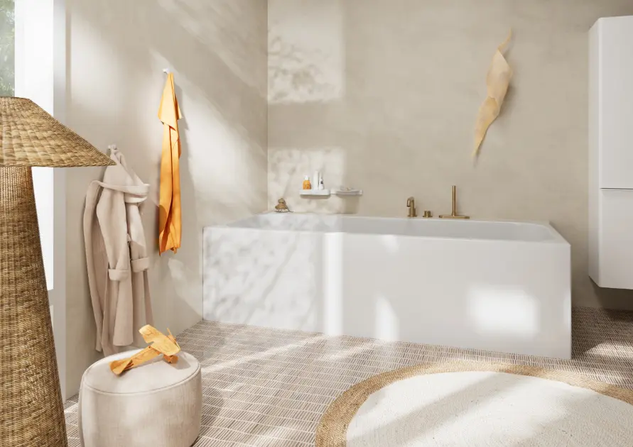 Hansgrohe - Tecturis S - Kádtöltő csaptelep - 73447140 – 3. kép