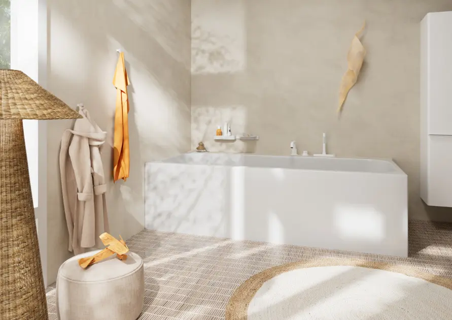 Hansgrohe - Tecturis S - Kádtöltő csaptelep - 73447700 – 3. kép