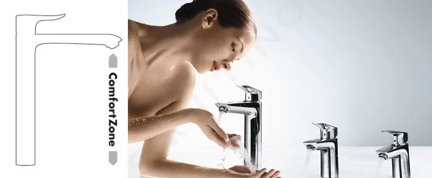 Axor - One - Mosdó csaptelep - 48040670 – 5. kép