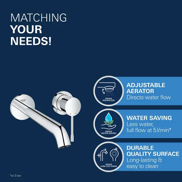 Grohe - Essence - Mosdó csaptelep - 19967001 – 5. kép