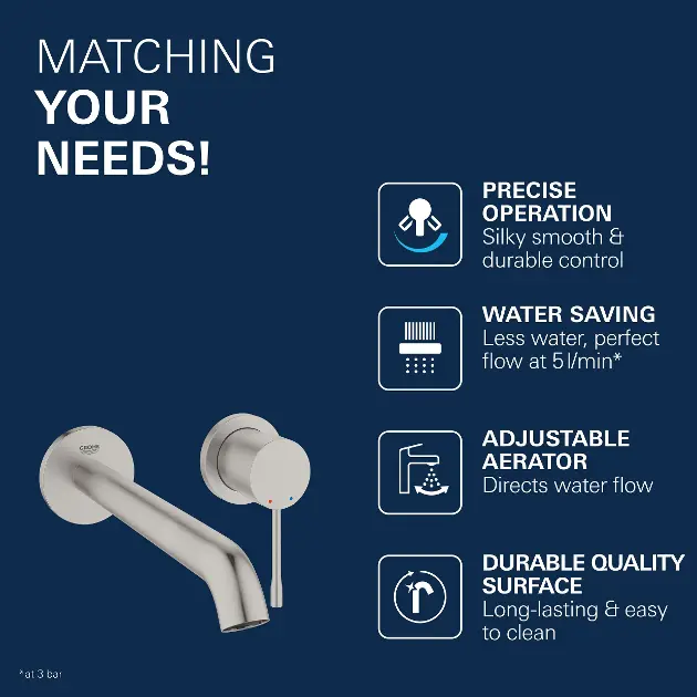 Grohe - Essence - Mosdó csaptelep - 19967DC1 – 6. kép