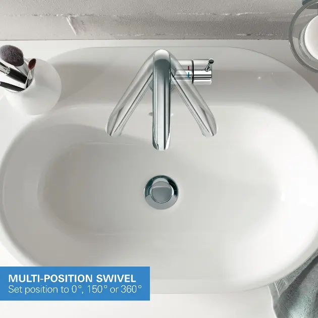 Grohe - Essence - Mosdó csaptelep - 23462001 – 14. kép
