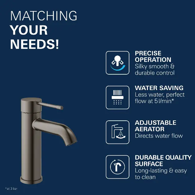 Grohe - Essence - Mosdó csaptelep - 23590AL1 – 4. kép