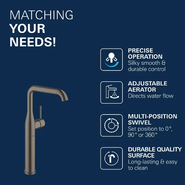 Grohe - Essence - Mosdó csaptelep - 32901AL1 – 4. kép