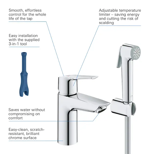 Grohe - QuickFix Start - Mosdó csaptelep - 23123003 – 8. kép