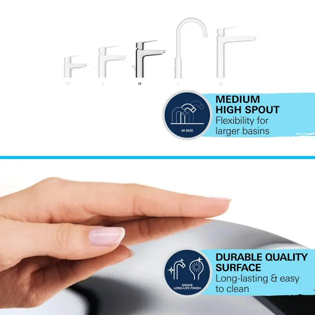 Grohe - QuickFix Start - Mosdó csaptelep - 23746002 – 7. kép