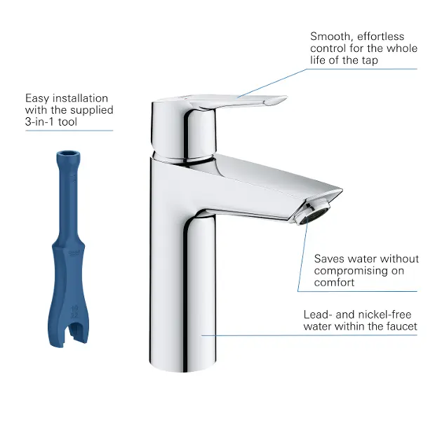 Grohe - QuickFix Start - Mosdó csaptelep - 24204002 – 11. kép