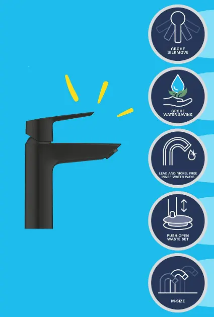 Grohe - QuickFix Start - Mosdó csaptelep - 242042432 – 7. kép