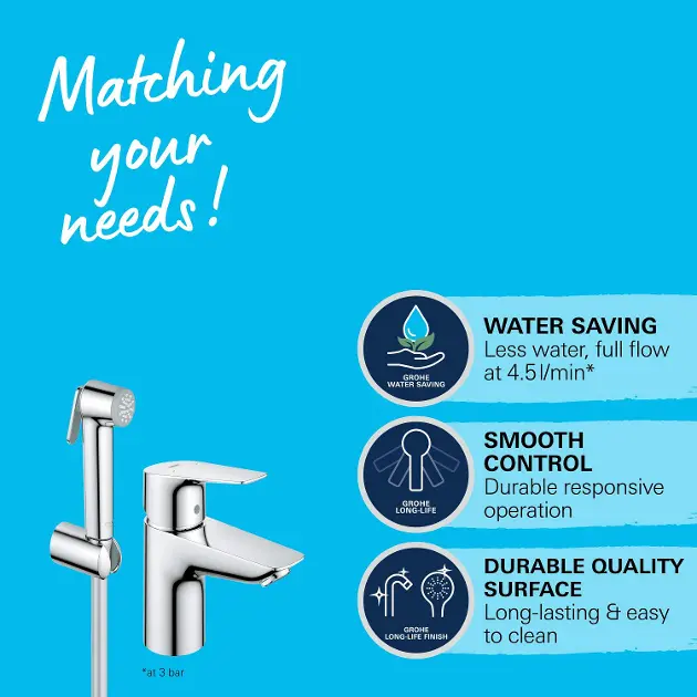 Grohe - Start Edge - Mosdó csaptelep - 23773001 – 3. kép