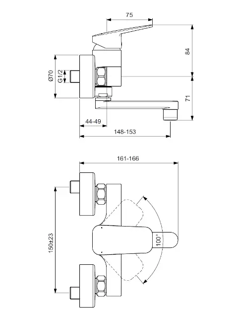Ideal Standard - CeraPlan - Mosdó csaptelep - BD241AA – 2. kép