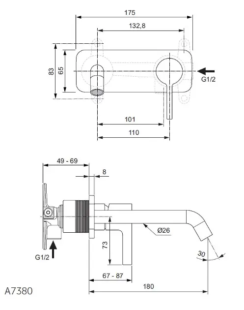 Ideal Standard - Joy - Mosdó csaptelep - A7380A5 – 2. kép