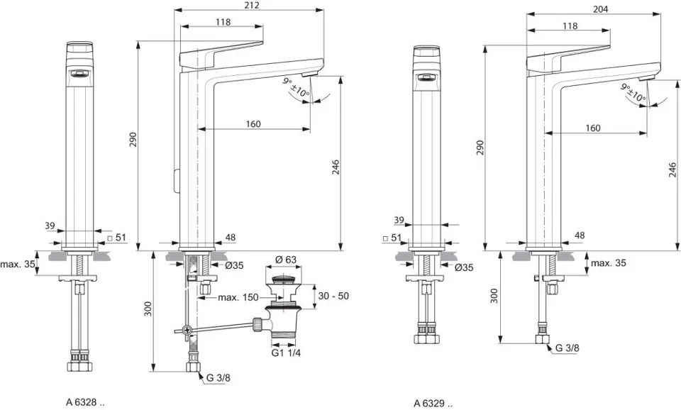 Ideal Standard - Tonic II - Mosdó csaptelep - A6328AA – 2. kép