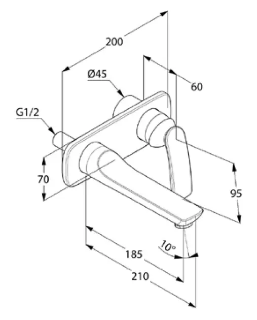 Kludi - Balance - Mosdó csaptelep - 522469175 – 2. kép