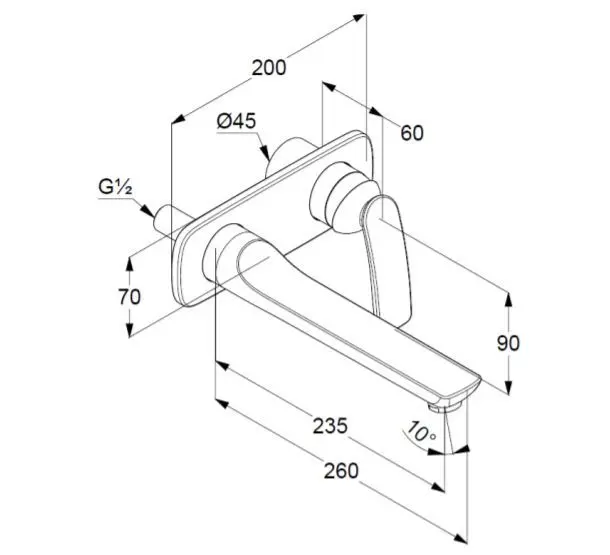 Kludi - Balance - Mosdó csaptelep - 522478775 – 2. kép