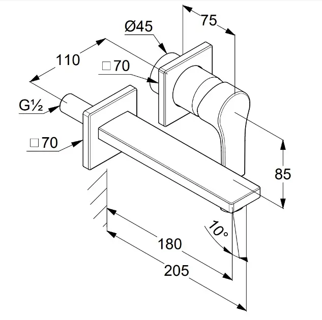 Kludi - Zenta SL - Mosdó csaptelep - 482440565 – 2. kép