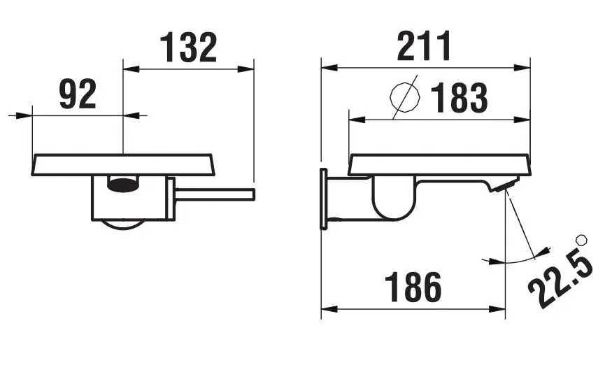Laufen - Kartell - Mosdó csaptelep - H3113370041201 – 2. kép
