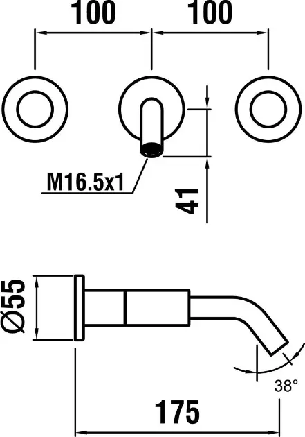 Laufen - Kartell - Mosdó csaptelep - H3123360041201 – 2. kép
