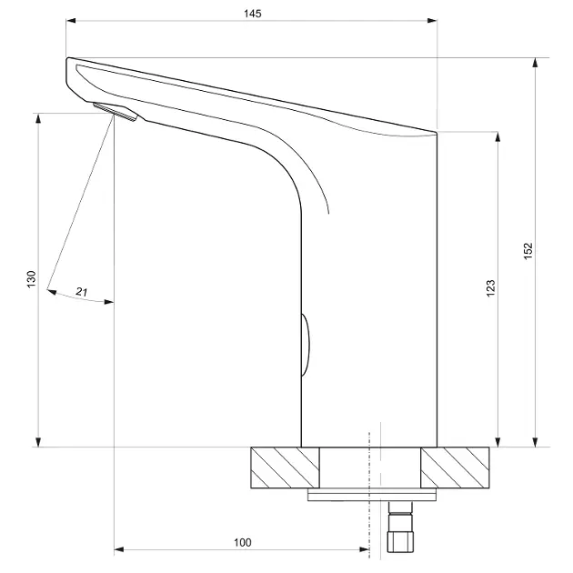 Sapho - Taps - Mosdó csaptelep - PS782 – 2. kép