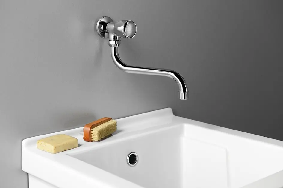 Aqualine - Valves - Oszlopos mosdócsaptelep - ZY1812 – 3. kép
