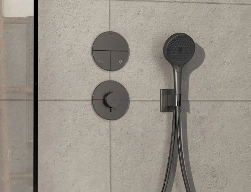Hansgrohe - ShowerSelect Comfort - Termosztátos váltó- és elzárószelep - 15558340 – 3. kép