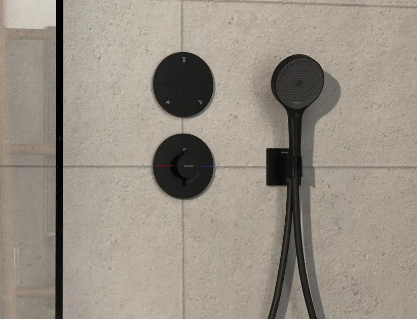 Hansgrohe - ShowerSelect Comfort - Termosztátos váltó- és elzárószelep - 15558670 – 3. kép