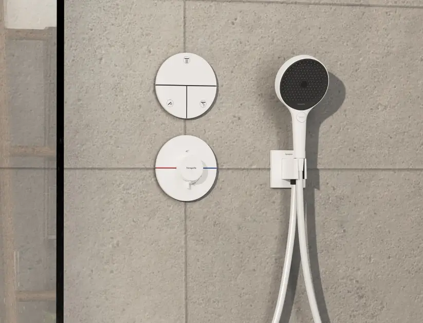 Hansgrohe - ShowerSelect Comfort - Termosztátos váltó- és elzárószelep - 15558700 – 3. kép