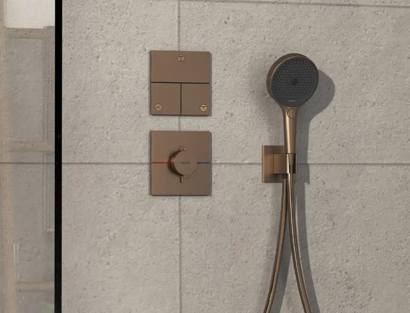 Hansgrohe - ShowerSelect Comfort - Termosztátos váltó- és elzárószelep - 15573140 – 3. kép
