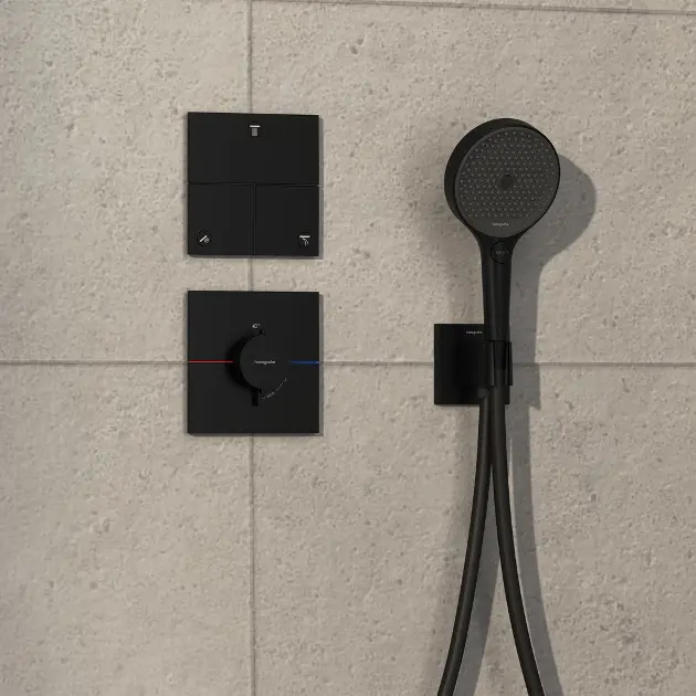 Hansgrohe - ShowerSelect Comfort - Termosztátos váltó- és elzárószelep - 15573670 – 3. kép