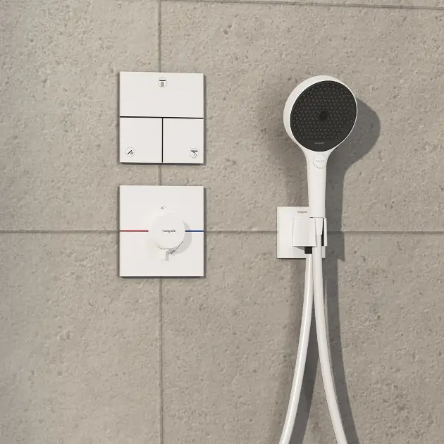 Hansgrohe - ShowerSelect Comfort - Termosztátos váltó- és elzárószelep - 15573700 – 3. kép