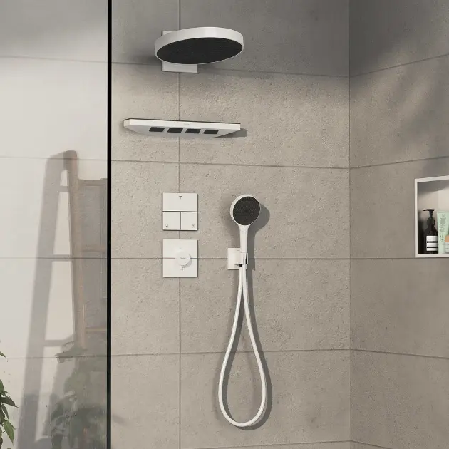 Hansgrohe - ShowerSelect Comfort - Termosztátos váltó- és elzárószelep - 15573700 – 4. kép