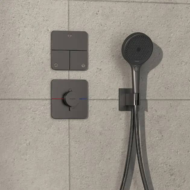 Hansgrohe - ShowerSelect Comfort - Termosztátos váltó- és elzárószelep - 15587340 – 3. kép