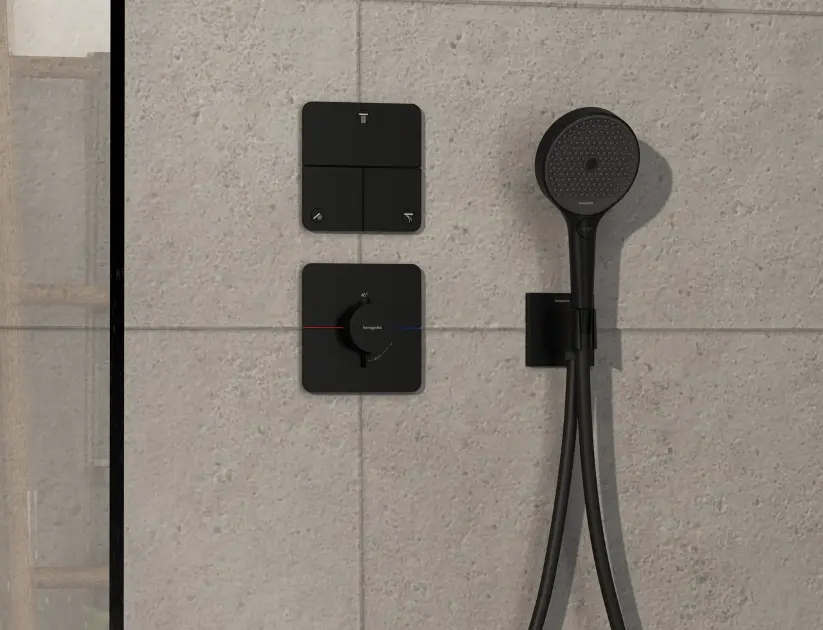 Hansgrohe - ShowerSelect Comfort - Termosztátos váltó- és elzárószelep - 15587670 – 3. kép