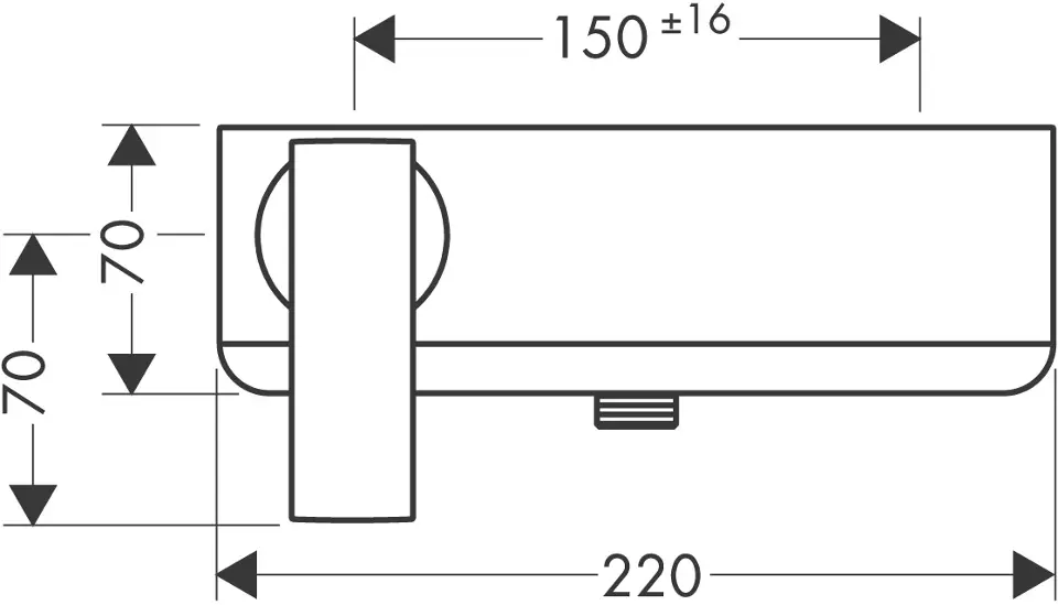 Axor - Citterio - Zuhany csaptelep - 39600000 – 2. kép