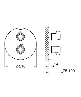 Grohe - Grohtherm Special - Zuhany csaptelep - 29094000 – 2. kép
