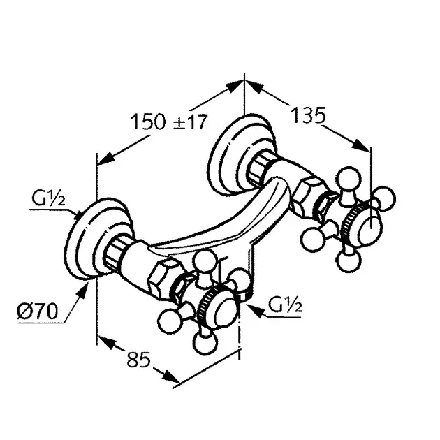Kludi - Adlon - Zuhany csaptelep - 516104520 – 2. kép