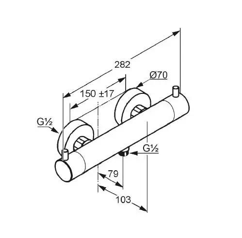 Kludi - Bozz - Zuhany csaptelep - 352033938 – 2. kép