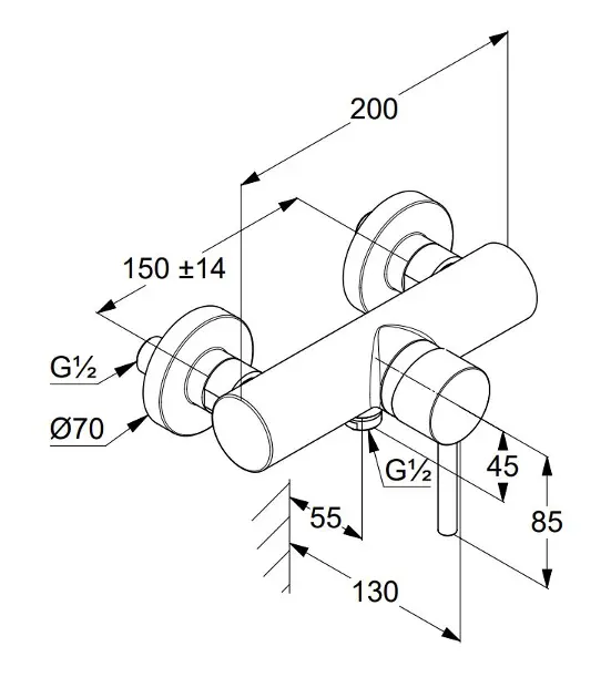 Kludi - Bozz - Zuhany csaptelep - 388310576 – 2. kép