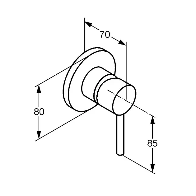 Kludi - Bozz - Zuhany csaptelep - 389250576 – 2. kép