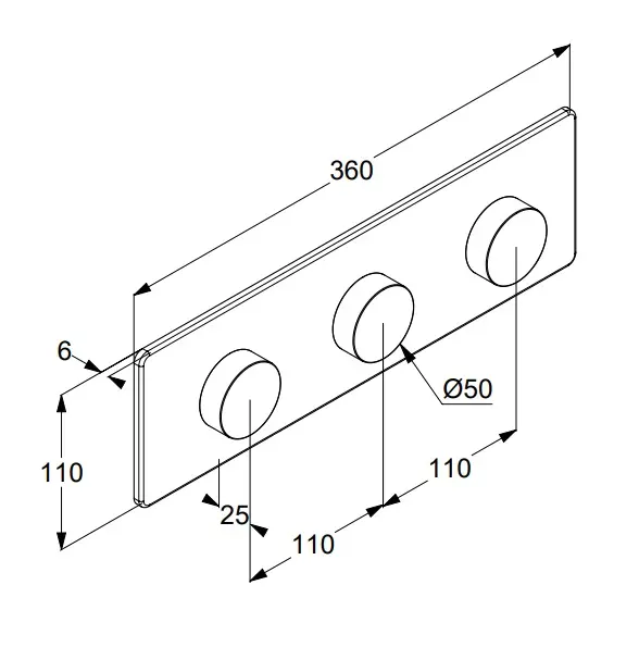 Kludi - Tronic - Zuhany csaptelep - 3830039-00 – 2. kép