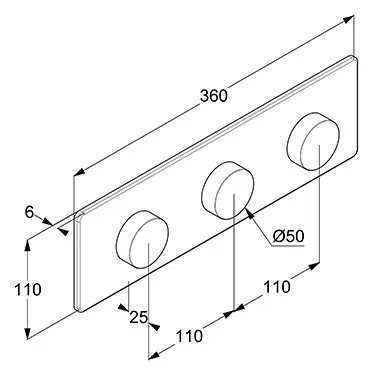 Kludi - Tronic - Zuhany csaptelep - 38300N5-00 – 2. kép