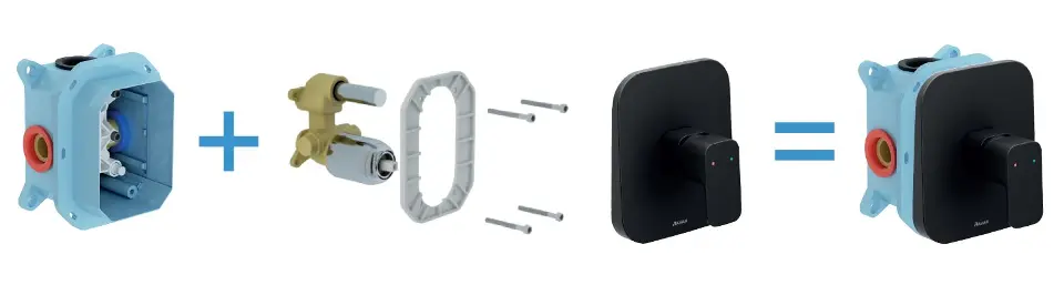 Ravak - 10° Free - Zuhany csaptelep - X070159 – 3. kép