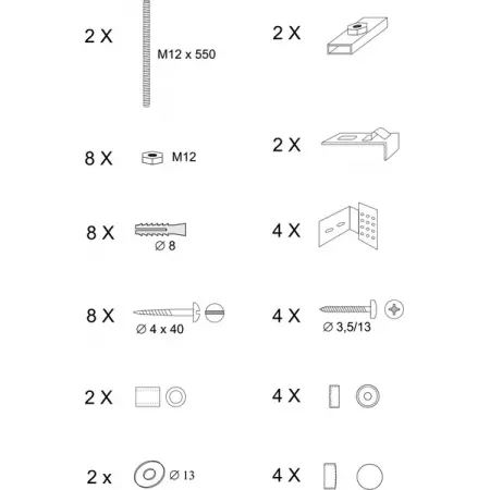 Ravak - Equipment and accessories - Egyéb kád kiegészítők - B26500000N – 2. kép
