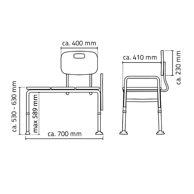 Sapho - Ridder Bathroom accessories - Egyéb kád kiegészítők - A0120101 – 2. kép