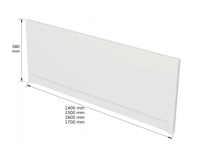 Cersanit - Kád előlap - S401-069 – 2. kép