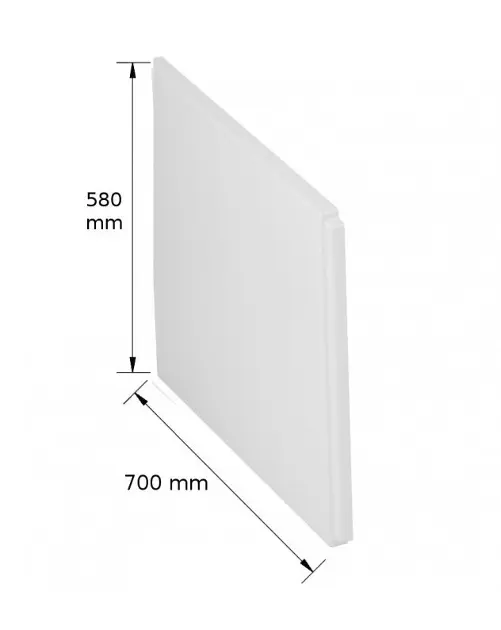 Cersanit - Kád előlap - S401-071 – 2. kép