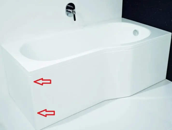 Jika - Tigo - Kád előlap - H2962950000001 – 2. kép