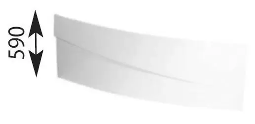 Polysan - Evia - Kád előlap - 12812